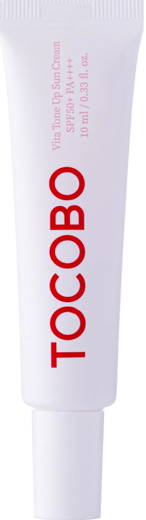 Tocobo Vita Tone Up Sun Cream SPF50+ PA++++ Tonizujúci krém s filtrom Miniatúra 10 ml