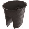 Prosperplast kvetináč Ratolla DRLB300 hnedý