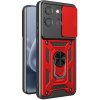 VSETKONAMOBIL 122052 RING CAMERA Kryt s držiakom pre Motorola Moto G86 Power 5G červený