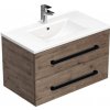 SAT Cube Way 80x47,5x46 cm dub Wellington mat CUBE46C802DWMOD