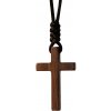 Náhrdelník Wood Cross Hnedá HR34253
