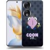 Picasee silikónový prehľadný obal pre Honor 90 5G - COONDA chlupatka - tmavá