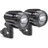 S322 LED prídavné svetlomety GIVI (2 ks) na montáž na padacie rámy, homologované, hliníkové, čierne