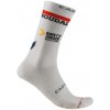 CASTELLI Cyklistické ponožky klasické - ROSSO CORSA PRO 18 SOUDAL QUICK-STEP 2026 - biela 2XL