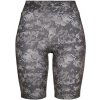 Ladies High Waist Camo Tech Cycle Shorts - dark digital camo L
