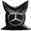 Sablio Sedací vak Classic Logo 4 Carbon 200x140 cm