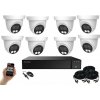 Monitorrs Security AHD 8 kamerový set 2 MPix Dome (6196K8) (Monitorrs Security)