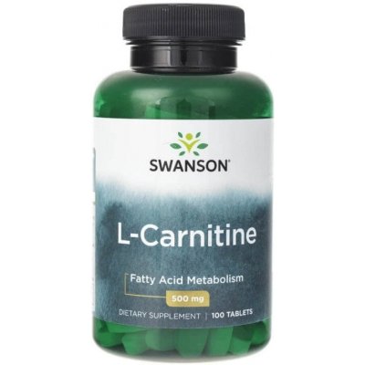 Swanson L-Carnitine 100 tabliet, 500 mg