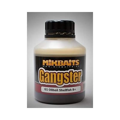 Mikbaits Booster Gangster GSP Black Squid 250ml