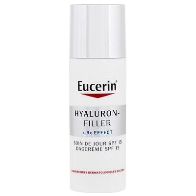 Eucerin Hyaluron-Filler + 3x Effect Day SPF15 omlazující denní krém pro normální a smíšenou pleť 50 ml pro ženy
