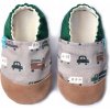 Detské papučky TITOT Autá Brown Car r. 17, vložka 12 cm
