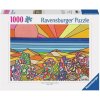 Puzzle Ravensburger 1000 dílků Jack Ottanio: Kamenné květiny na Havaji