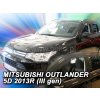 Deflektory na Mitsubishi Outlander, 5-dverová (+zadné), r.v.: 2012 -
