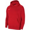 Mikina Nike Park 20 Fleece Hoodie Junior CW6896 657 - ČERVENÁ, S (128-137CM)