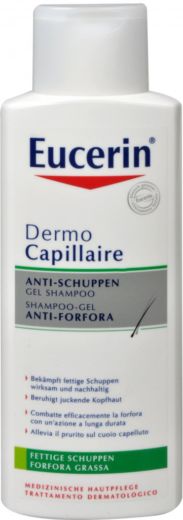 Eucerin DermoCapillaire Anti-Dandruff Gel Shampoo 250 ml od 11,7 € - Heureka .sk