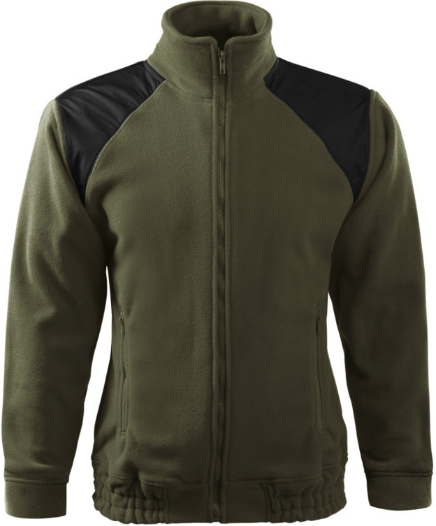 Malfini UNISEX fleece jacket HI-Q military