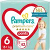 PAMPERS Nohavičky plienkové Premium Care Pants veľ. 6 (42 ks) 15 kg