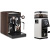 Biepi Sara PID, black/wood + Rancilio STILE, white