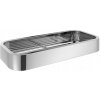 GEDY 3218 Smart polica do sprchy, 24,1 x 3 x 11,1 cm, strieborná