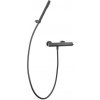 Sprchová batéria Paffoni Light so sprchovacím setom 150 mm čierna LIG168DNO