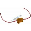 Rezistor pre žiarovku 12V/10W, 25 ohm, hliníkové púzdro