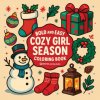 Bold & Easy Cozy Girl Season Coloring Book