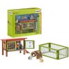 Schleich Set králikáreň so zvieratkami a príslušenstvo