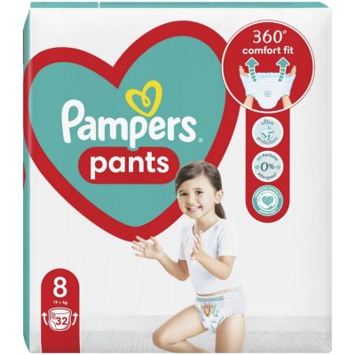 Pampers Pants 8 32 ks od 13,39 € - Heureka.sk