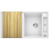 Blanco Axia III 5 S granitový drez 91.5x51 cm biela 523209