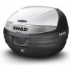 SHAD SH29 biela (SH29 je ideálnym doplnkom pre Váš najnovší skúter. Vrátane platne.)