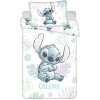 JERRY FABRICS Obliečky do postieľky Lilo and Stitch Ohana White baby Bavlna, 100/135, 40/60 cm