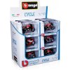 Bburago Motocykel DISPLAY 18ks viac druhov 1:18