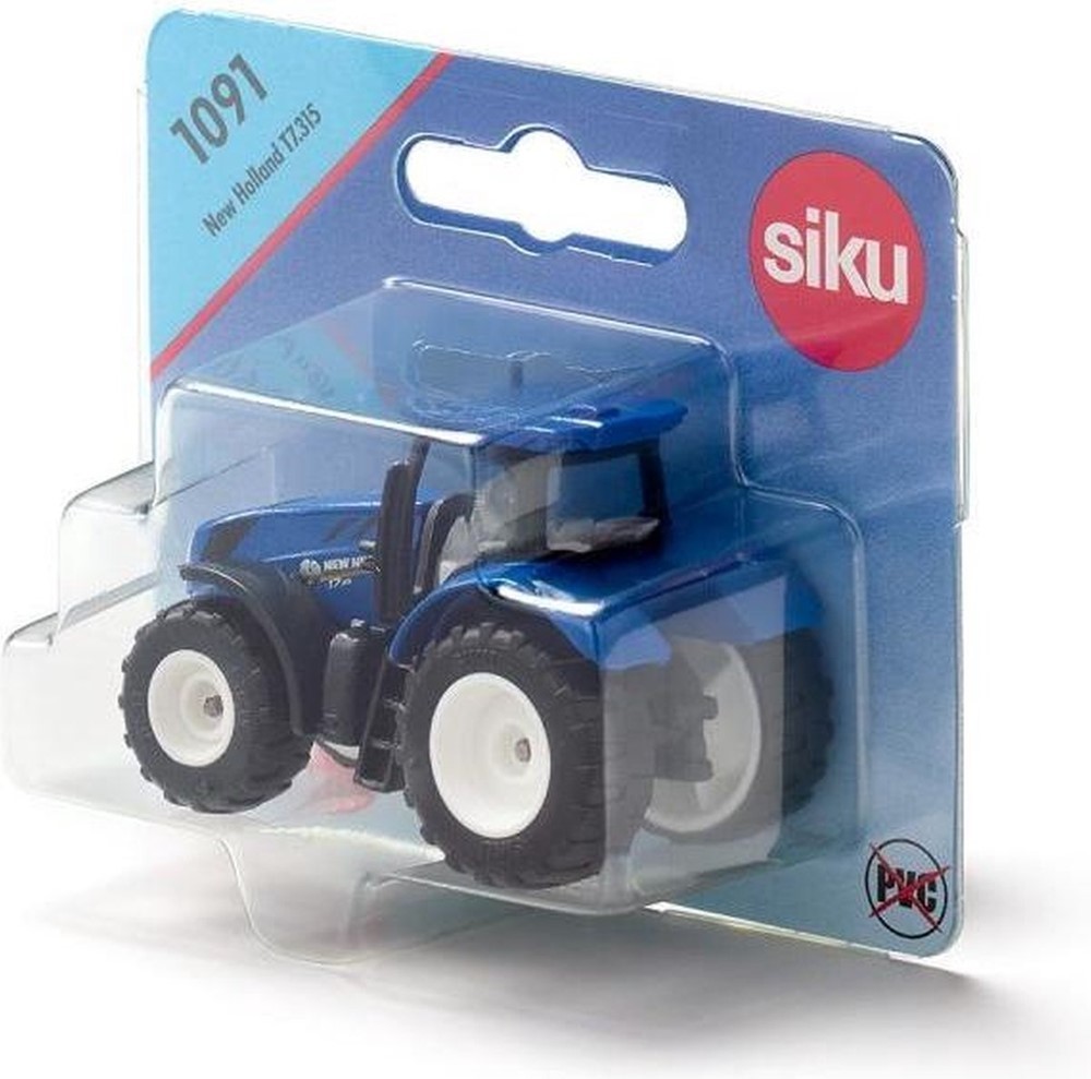 Siku Traktor New Holland T7.315 modrý model kov 1091