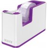 Leitz WOW Odvíječ pásky bílo-fialová / Na pásky do 19 mm x 33 m