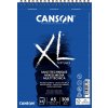Canson XL Mixed Media Textured Skicák v krúžkovej väzbe A5, 300g, 15 listov