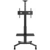 Vision X-Series VFM-F22 - Vozík - nastavitelná výška - pro Displej LCD - ocel, hliník - matná čerň - velikost obrazovky: 31 -80