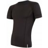 Tričko krátke pánske SENSOR COOLMAX TECH čierne L