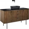 Lotosan LN8916 VERSE skrinka pod dosku 140 cm 140 x 54 x 45,6 cm orech americký