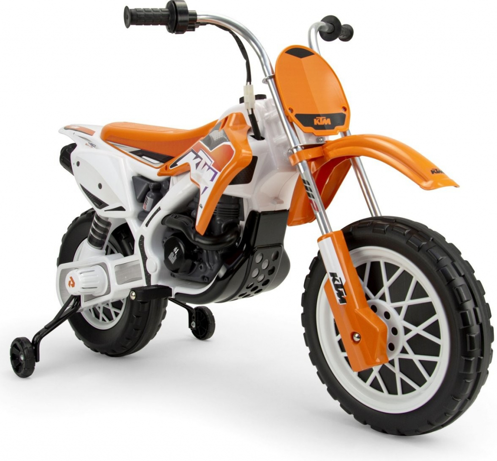 INJUSA 6833 Dětská elektrická motorka CROSS KTM SX 12V