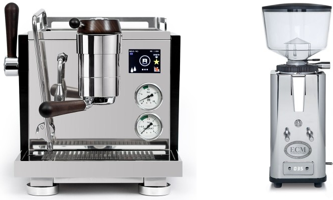 Set Rocket Espresso R NINE ONE Edizione Speciale + ECM S-Automatik 64