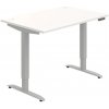 OFFICE PRO s.r.o. HOBIS výškovo nastaviteľný stôl 120 cm, pamäť.ovlad. - MOTION MS 2M 1200, biela