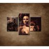 Sexi žena - 3dielny 90x60cm