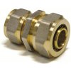 PipeTec Mosadzná spojka s upínacím krúžkom 32x3 / 20x2 mm