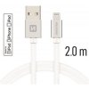 Swissten 7152430 dátový USB - Lightning MFi, 2m, stříbrný