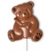 DP chocolate Lízanka Macko z mliečnej čokolády (20g)