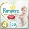 PAMPERS Premium Care Pants Nohavičky plienkové jednorazové 4 (9-15 kg) 58 ks