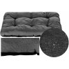 DV-DANO Premium Pelech / Vankúš pre psa 90 x 60 cm - tmavo sivý