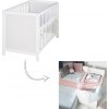 roba Co-Sleeper 60 x120 cm 2024 White lacquered detská postieľka