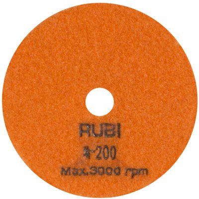 Flexibilný diamantový leštiaci kotúč RUBI 100 mm #200 pre suché leštenie (Ref: 62972)