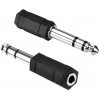Phototools Adaptér - redukcia z JACK 3,5 mm (F) na JACK 6,3 mm (M) TRS (Stereo)